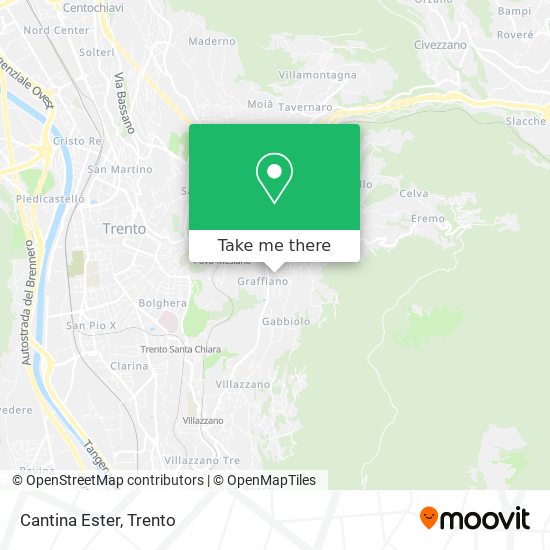 Cantina Ester map