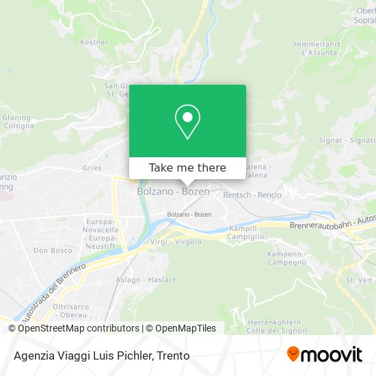 Agenzia Viaggi Luis Pichler map
