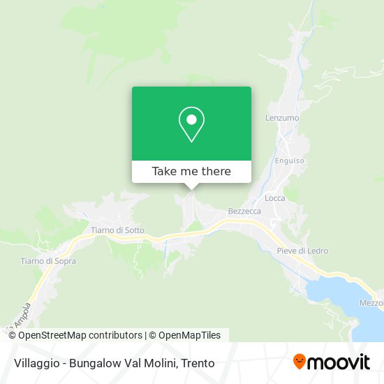 Villaggio - Bungalow Val Molini map