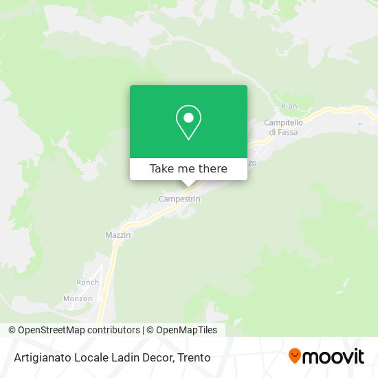 Artigianato Locale Ladin Decor map