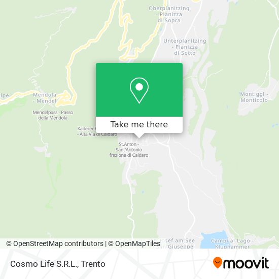 Cosmo Life S.R.L. map