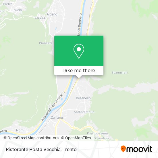 Ristorante Posta Vecchia map