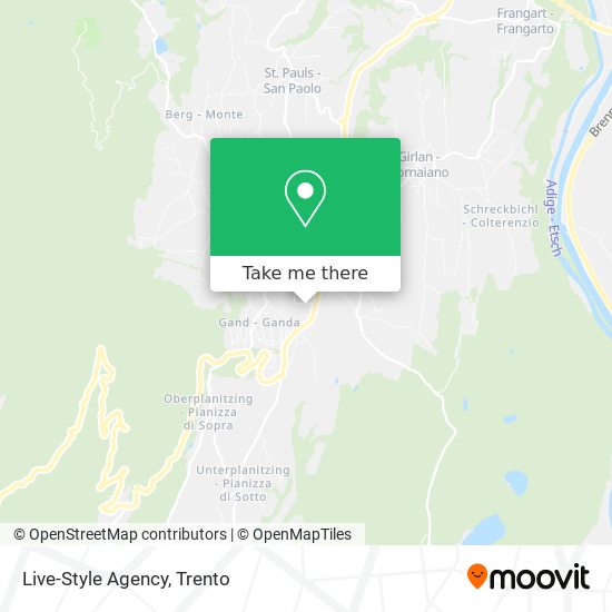 Live-Style Agency map