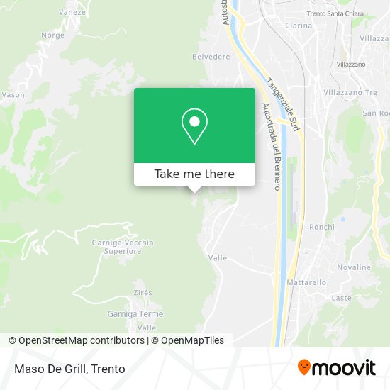 Maso De Grill map