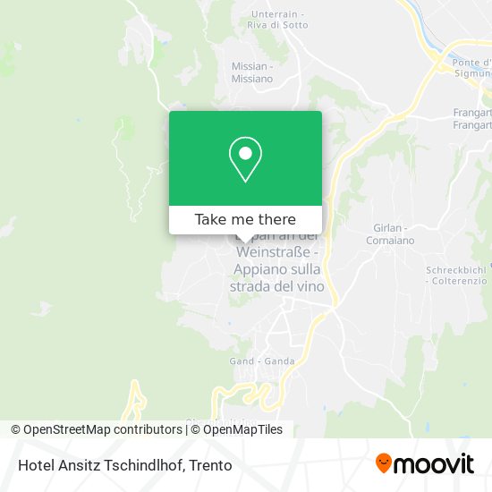 Hotel Ansitz Tschindlhof map