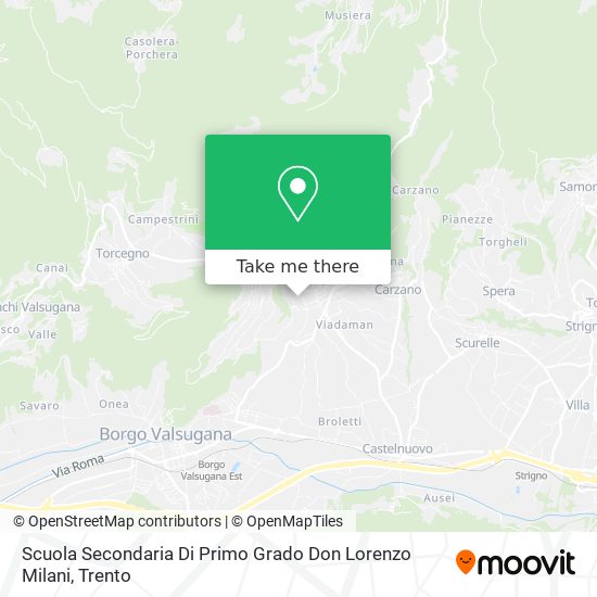 Scuola Secondaria Di Primo Grado Don Lorenzo Milani map