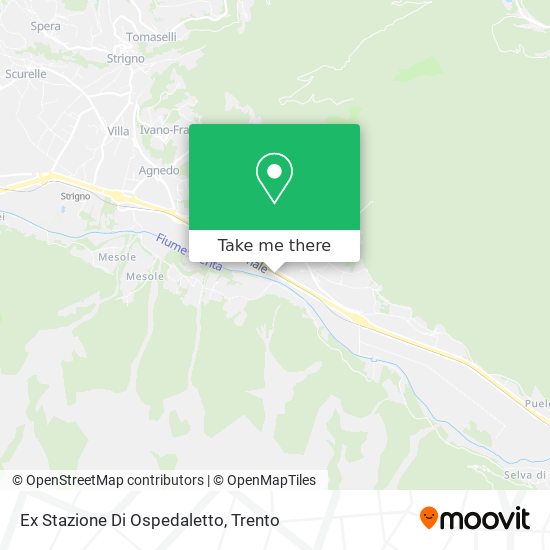 Ex Stazione Di Ospedaletto map