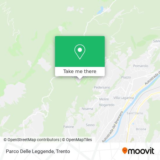 Parco Delle Leggende map