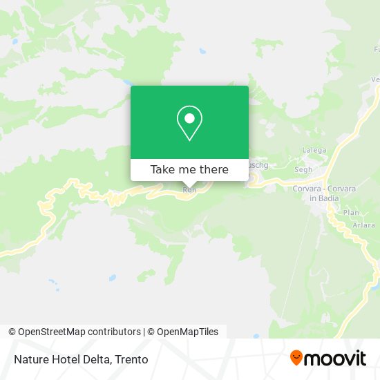 Nature Hotel Delta map