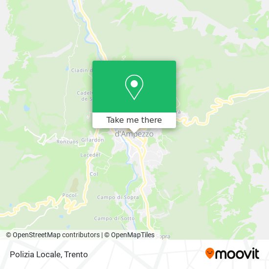 Polizia Locale map