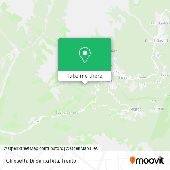 Chiesetta Di Santa Rita map