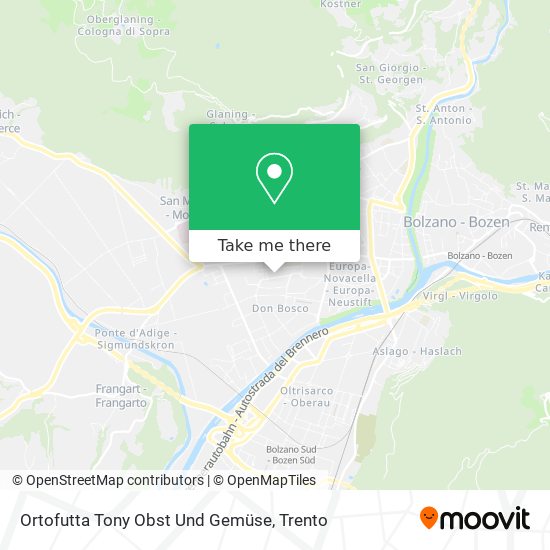 Ortofutta Tony Obst Und Gemüse map