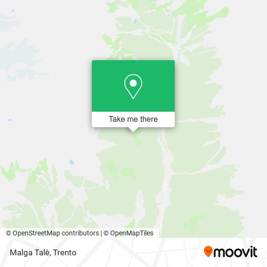 Malga Talè map