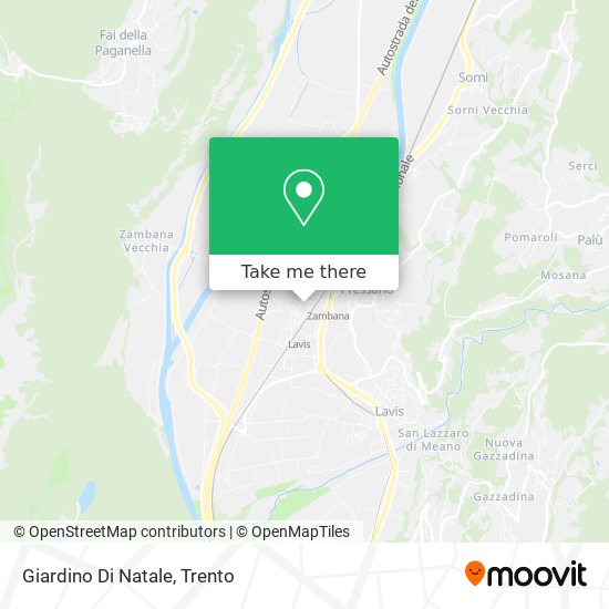 Giardino Di Natale map