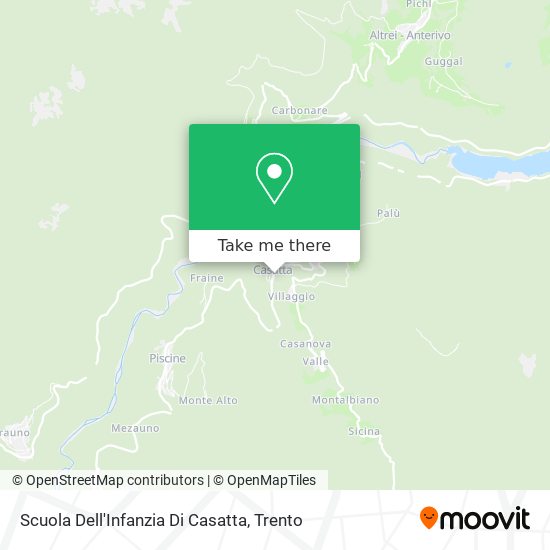 Scuola Dell'Infanzia Di Casatta map