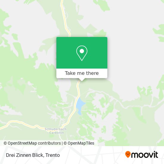 Drei Zinnen Blick map