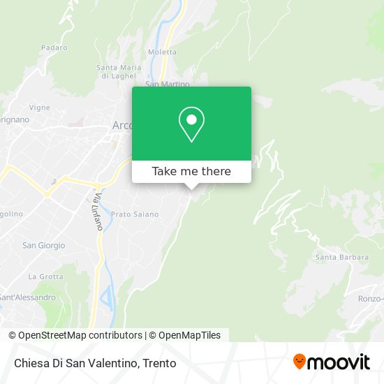 Chiesa Di San Valentino map