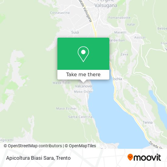 Apicoltura Biasi Sara map