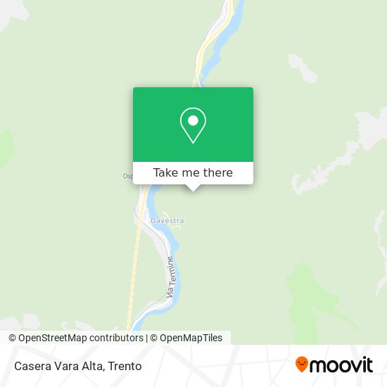 Casera Vara Alta map