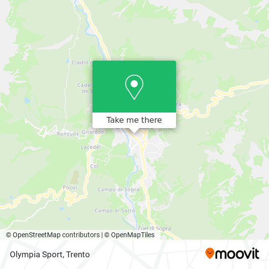 Olympia Sport map