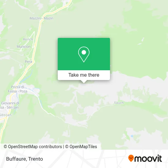 Buffaure map