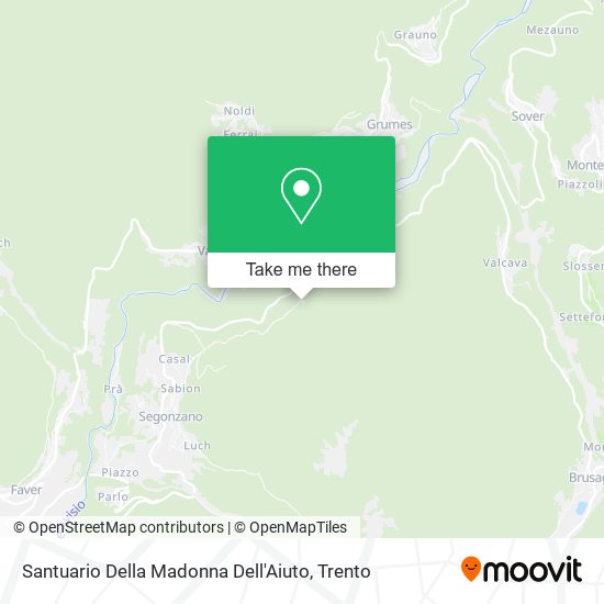 Santuario Della Madonna Dell'Aiuto map