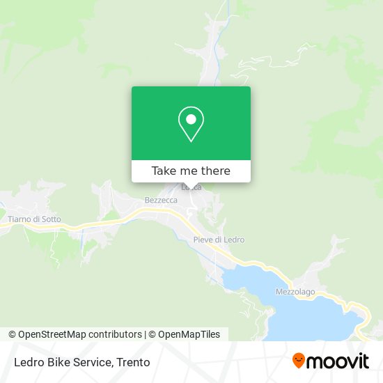 Ledro Bike Service map