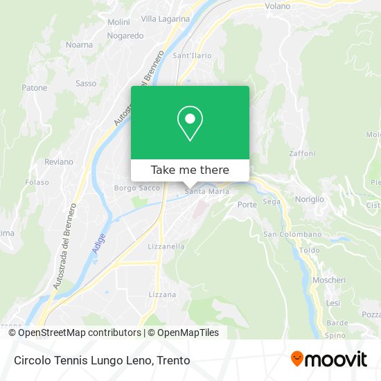 Circolo Tennis Lungo Leno map