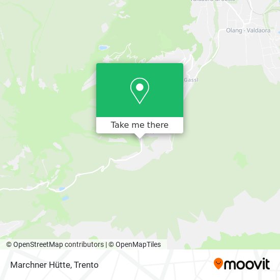 Marchner Hütte map