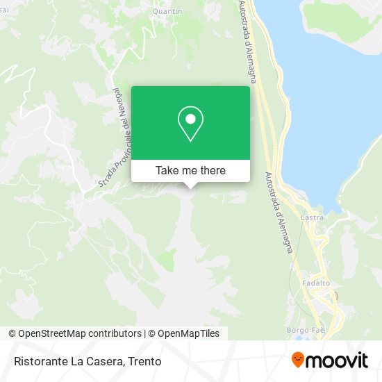 Ristorante La Casera map