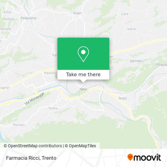 Farmacia Ricci map