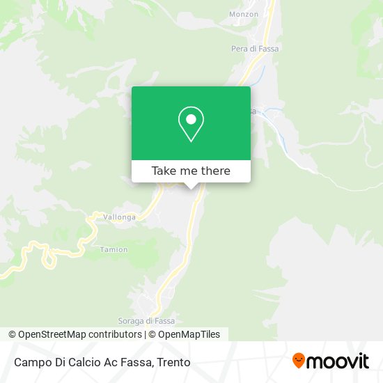Campo Di Calcio Ac Fassa map