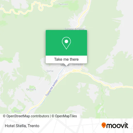 Hotel Stella map