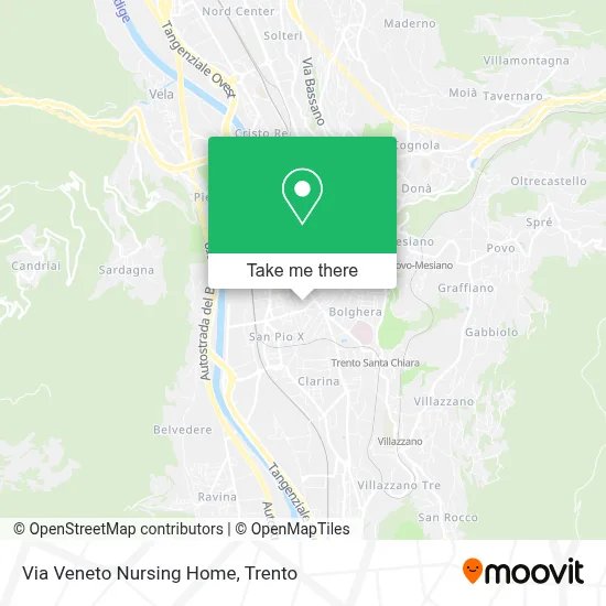 Via Veneto Nursing Home map