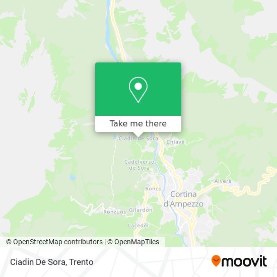 Ciadin De Sora map