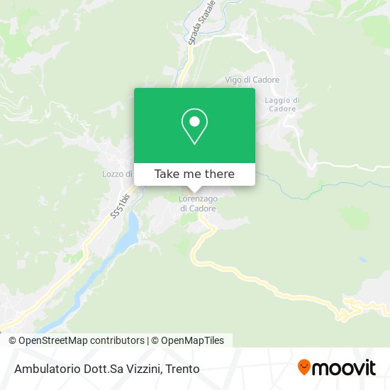 Ambulatorio Dott.Sa Vizzini map