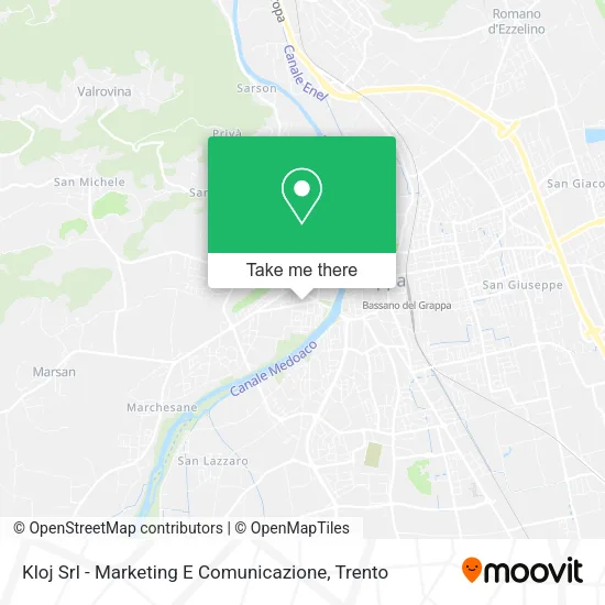 Kloj Srl - Marketing E Comunicazione map