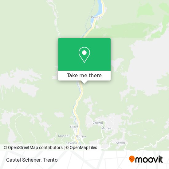 Castel Schener map