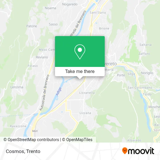 Cosmos map