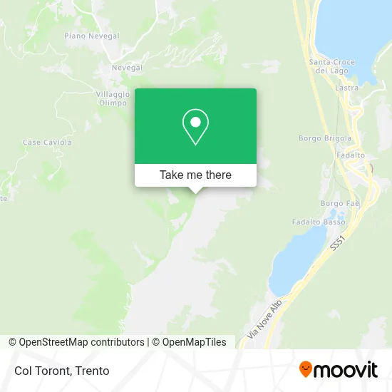 Col Toront map