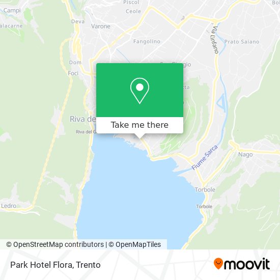 Park Hotel Flora map