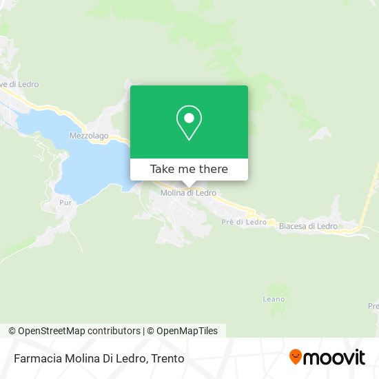 Farmacia Molina Di Ledro map