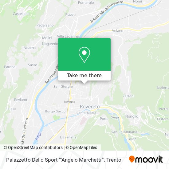 Palazzetto Dello Sport ""Angelo Marchetti"" map