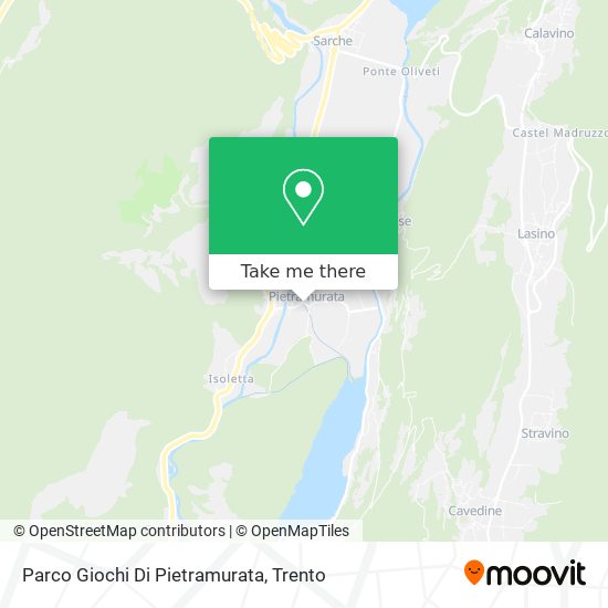 Parco Giochi Di Pietramurata map