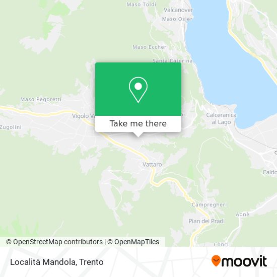 Località Mandola map