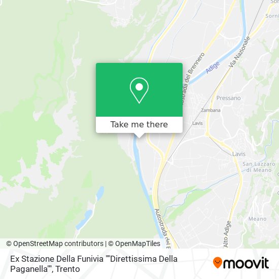 Ex Stazione Della Funivia ""Direttissima Della Paganella"" map