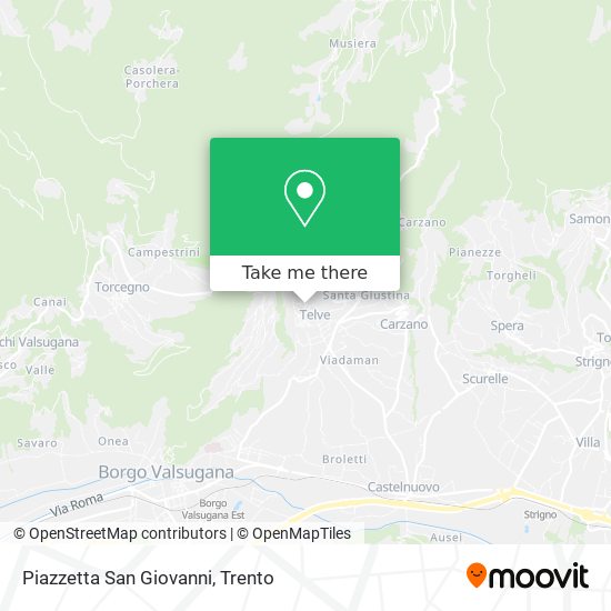 Piazzetta San Giovanni map