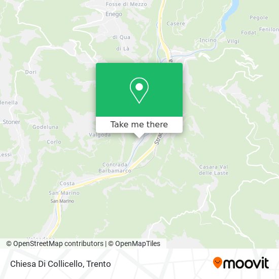 Chiesa Di Collicello map