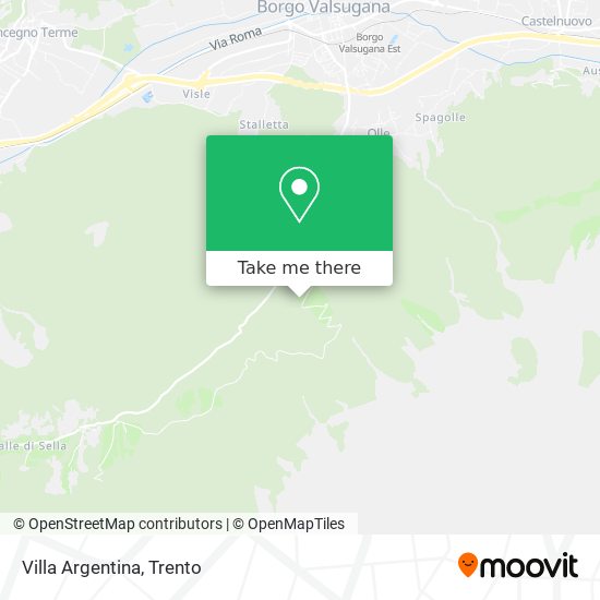 Villa Argentina map