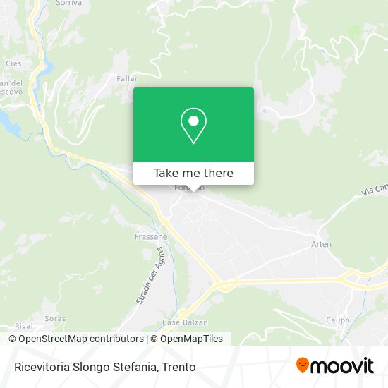Ricevitoria Slongo Stefania map